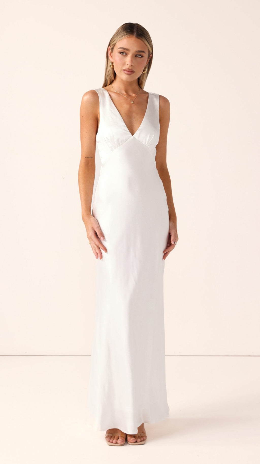 Sofia Maxi Dress - Ivory