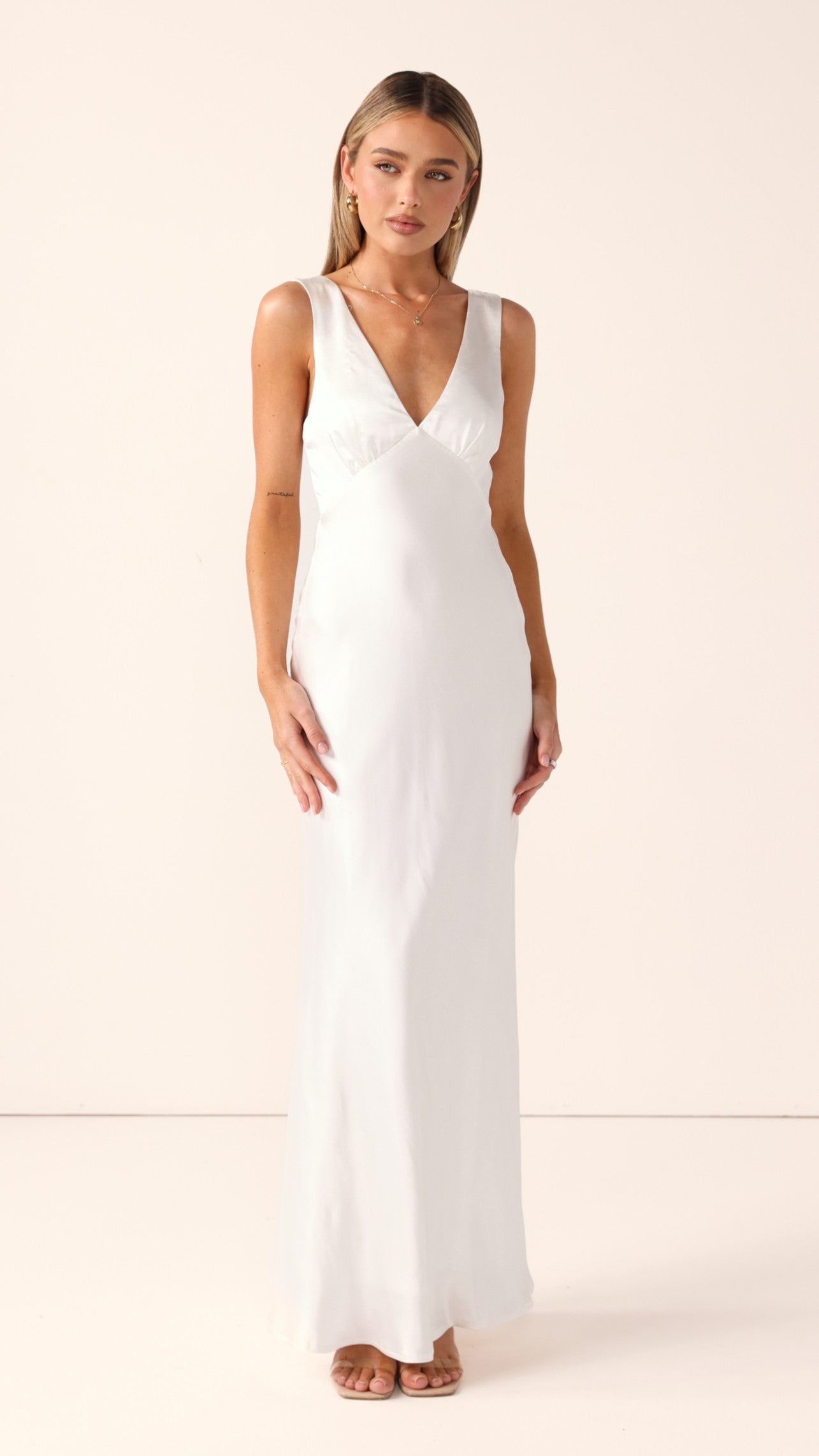 Sofia Maxi Dress - Ivory