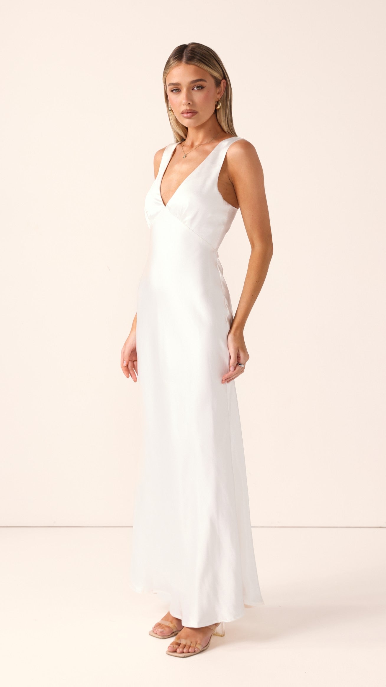 Sofia Maxi Dress - Ivory