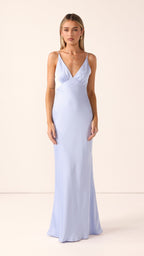 Ziah Maxi Dress - Blue Bell