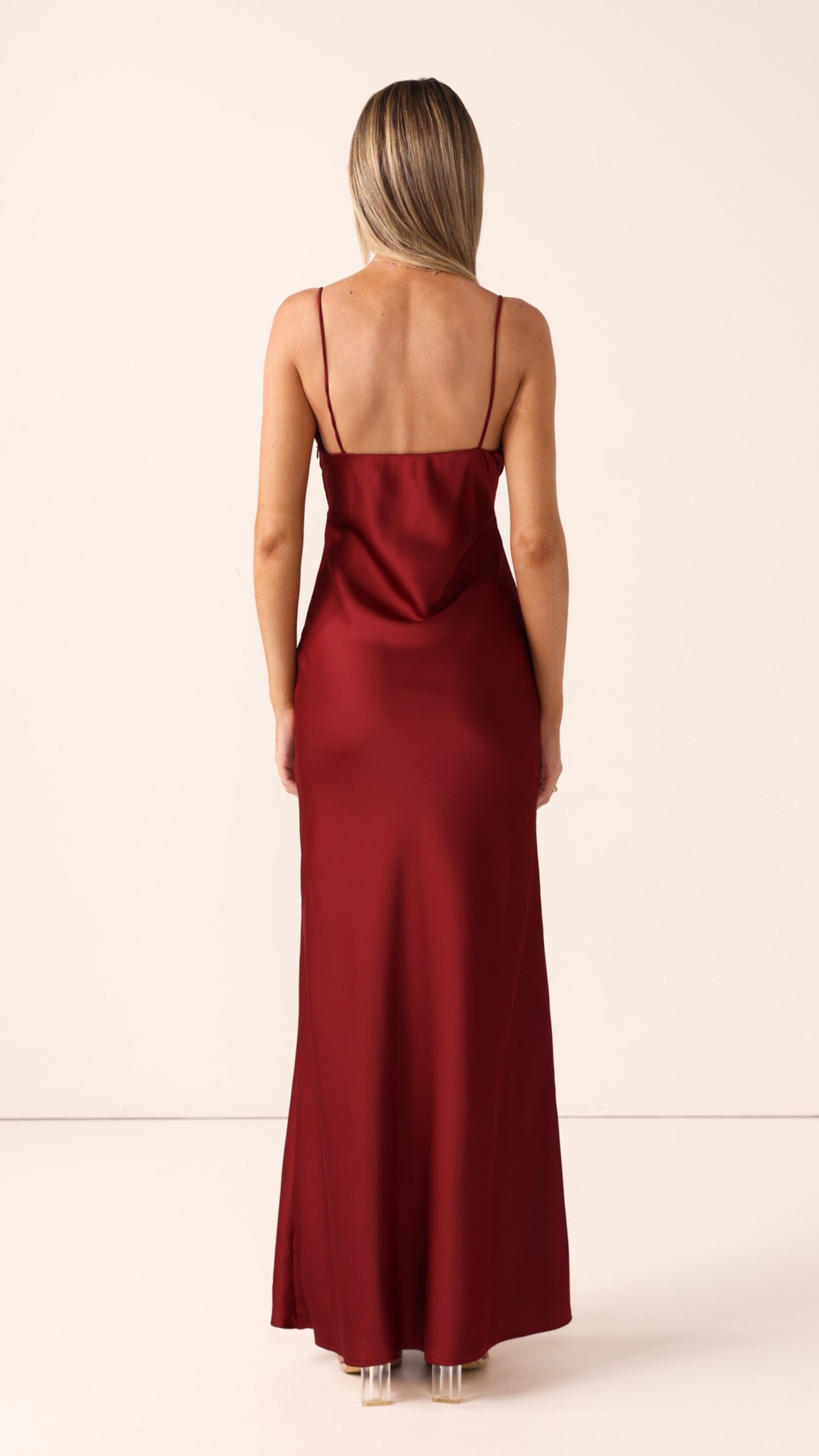 Ziah Maxi Dress - Wine