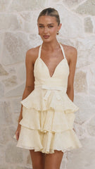 Riana Mini Dress - Yellow