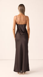 Ziah Maxi Dress - Espresso