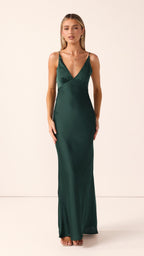 Ziah Maxi Dress - Emerald