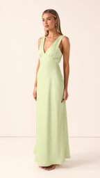 Sofia Maxi Dress - Key Lime