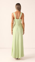 Sofia Maxi Dress - Key Lime
