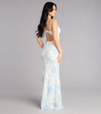 Manisha Floral Mermaid Formal Dress