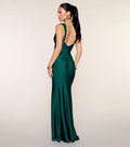 Kaitlin Low Back Slit Mermaid Formal Dress