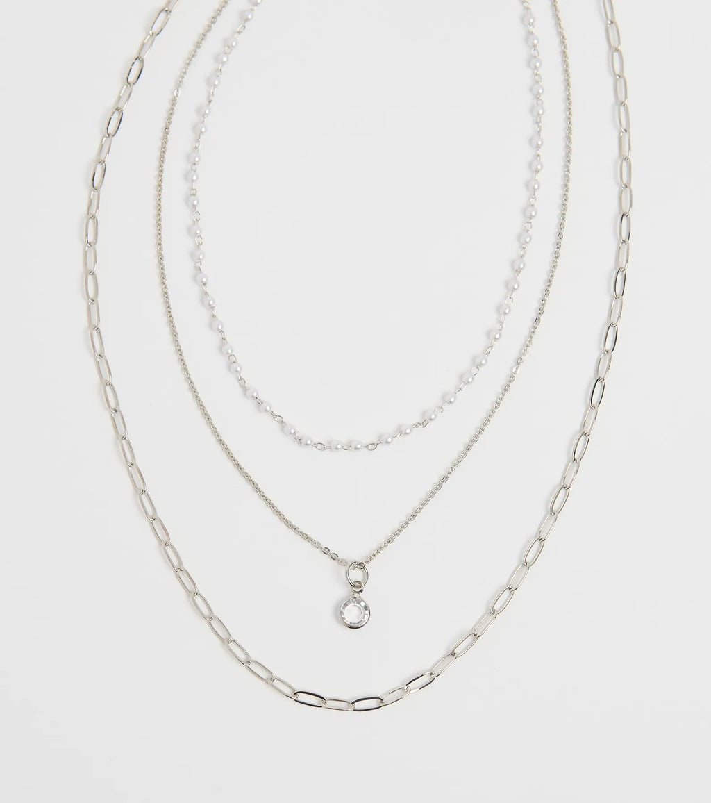Perfectly Pretty Three Pack Necklace Set