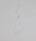 Elegance in Every Drop Necklace and Earrings Set