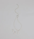 Elegance in Every Drop Necklace and Earrings Set