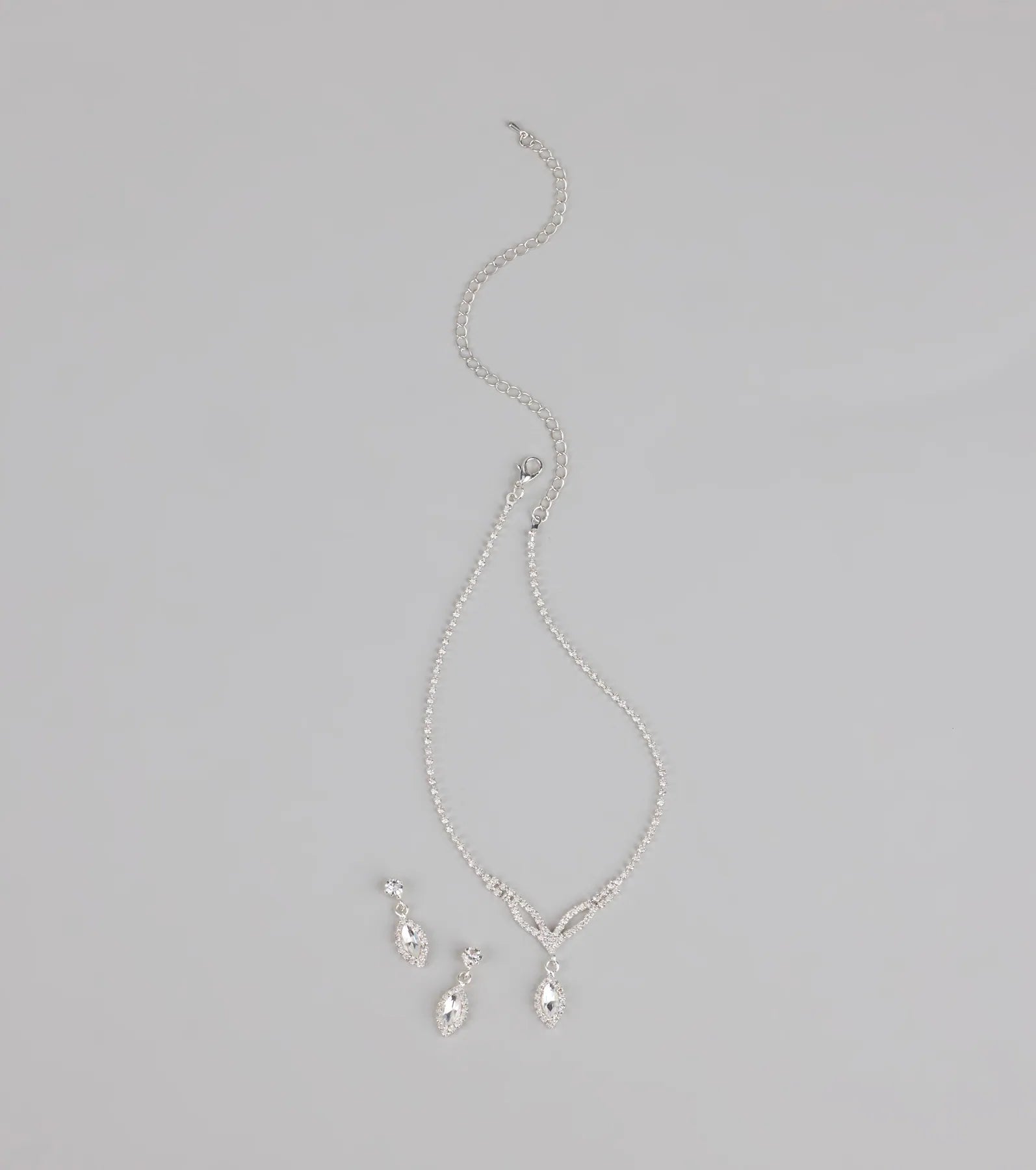 Elegance in Every Drop Necklace and Earrings Set