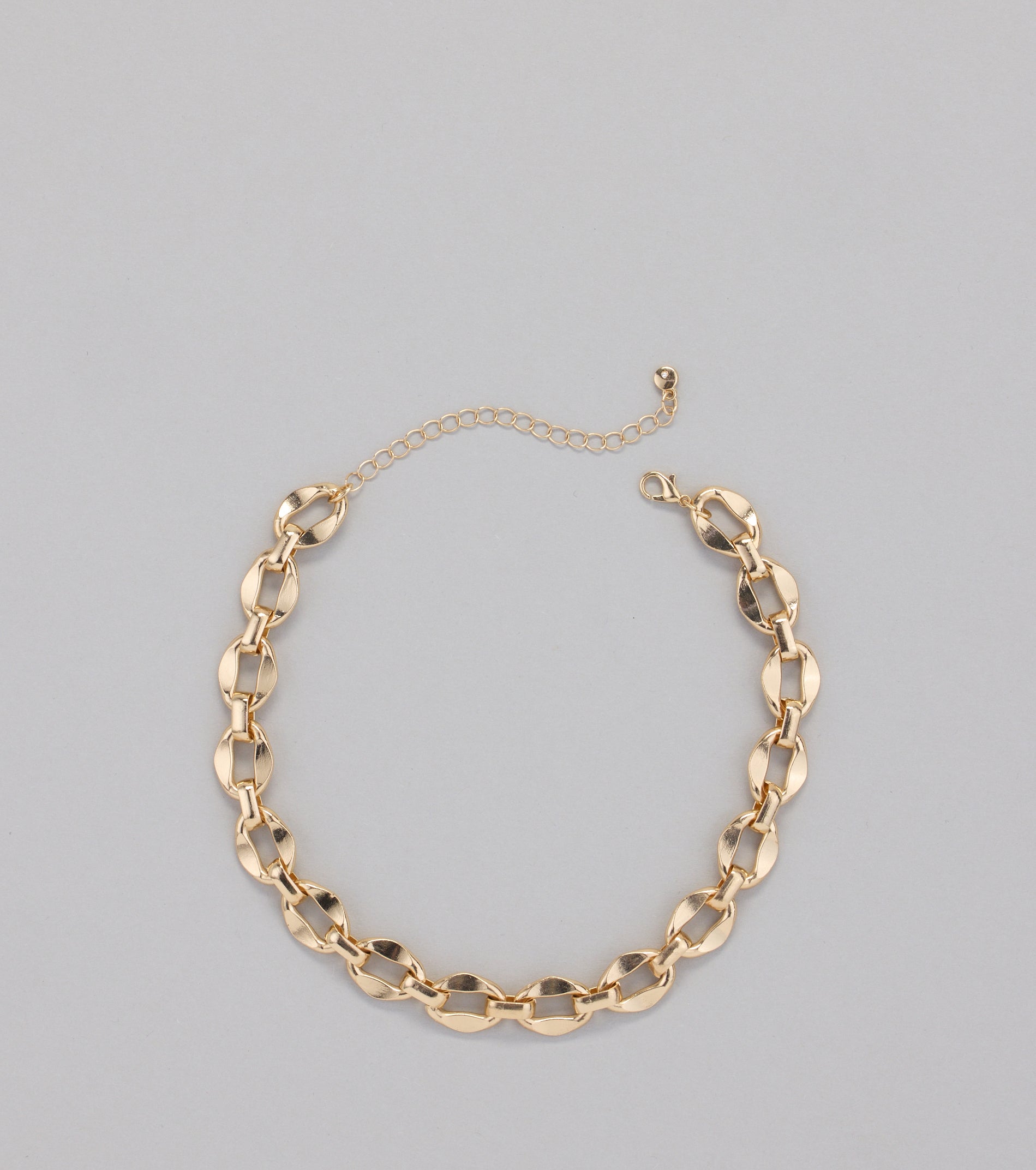Luxe Statement Chunky Chain Necklace