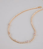 Extra Glow Rhinestone Necklace