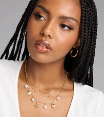 Mermaid Era Dainty Charm Necklace Set