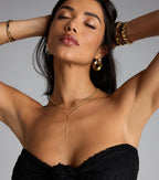 Best Version Rhinestone Layered Necklace