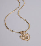 Heartfelt Energy Pendant Chain Necklace