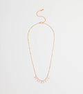 Instant Elevation Cubic Zirconia Charm Necklace