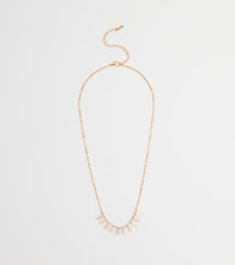Instant Elevation Cubic Zirconia Charm Necklace