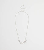 Instant Elevation Cubic Zirconia Charm Necklace