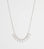 Instant Elevation Cubic Zirconia Charm Necklace