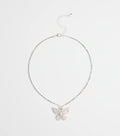 Fly Season Butterfly Necklace