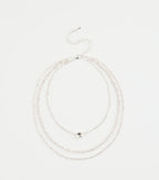 Chic Shine Rhinestone Layered Necklace
