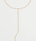 Glam Allure Cubic Zirconia Long Lariat Necklace