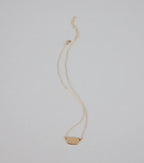 Minimal Mood Dainty Pendant Chain Necklace