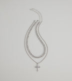 Double The Vibe Necklace Set