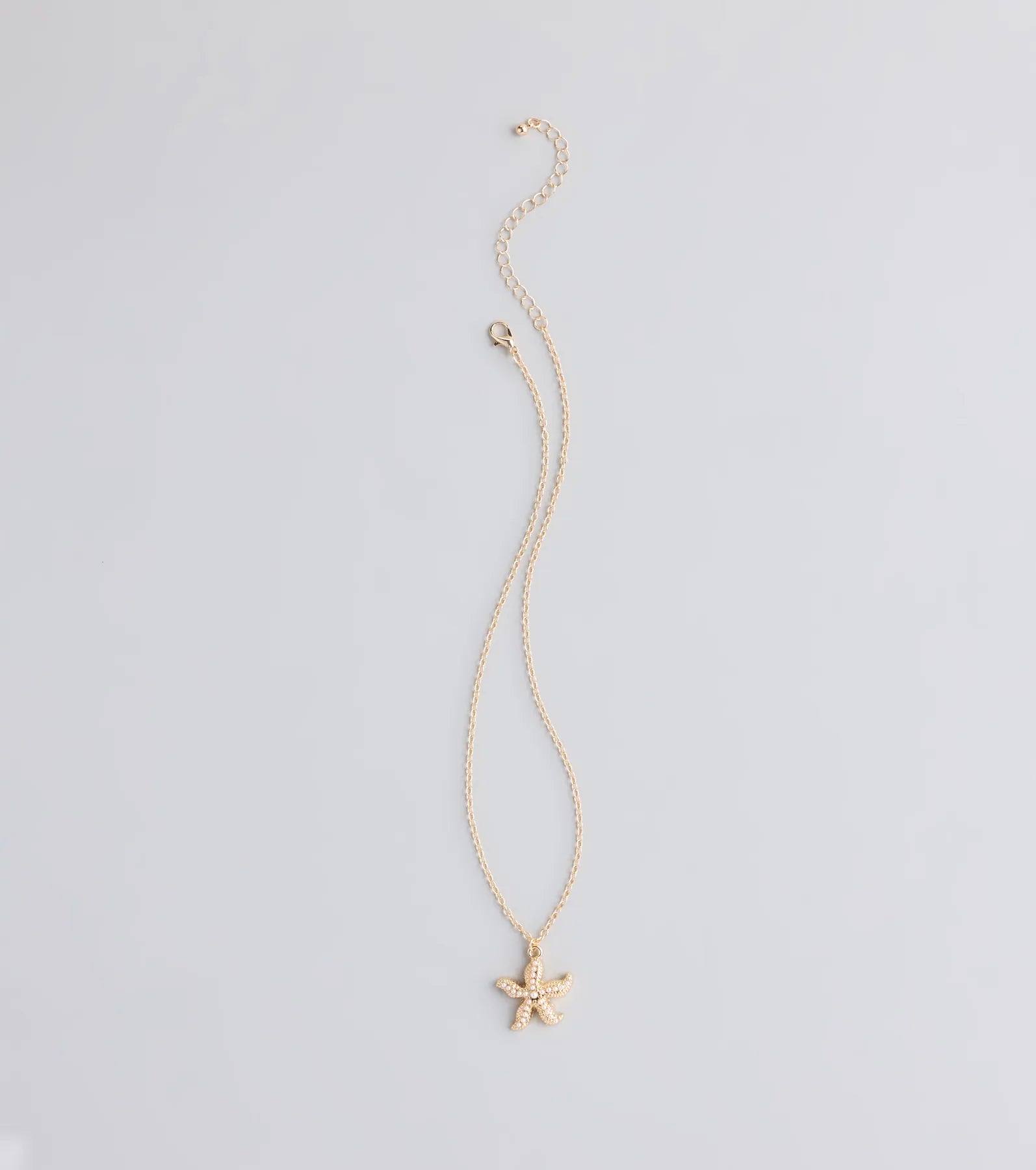 Coastal Chic Starfish Charm Necklace