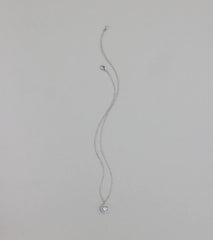 Elegantly Chic Cubic Zirconia Pendant Necklace