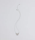 Dainty Beauty Rhinestone Butterfly Necklace