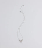Dainty Beauty Rhinestone Butterfly Necklace