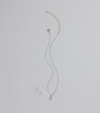 Sweet Talk Sparkle Heart Necklace And Stud Set