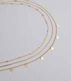 Shine On Me Layered Disc Belly Chain