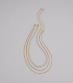 Keep It Sparkling Layered Necklace Set
