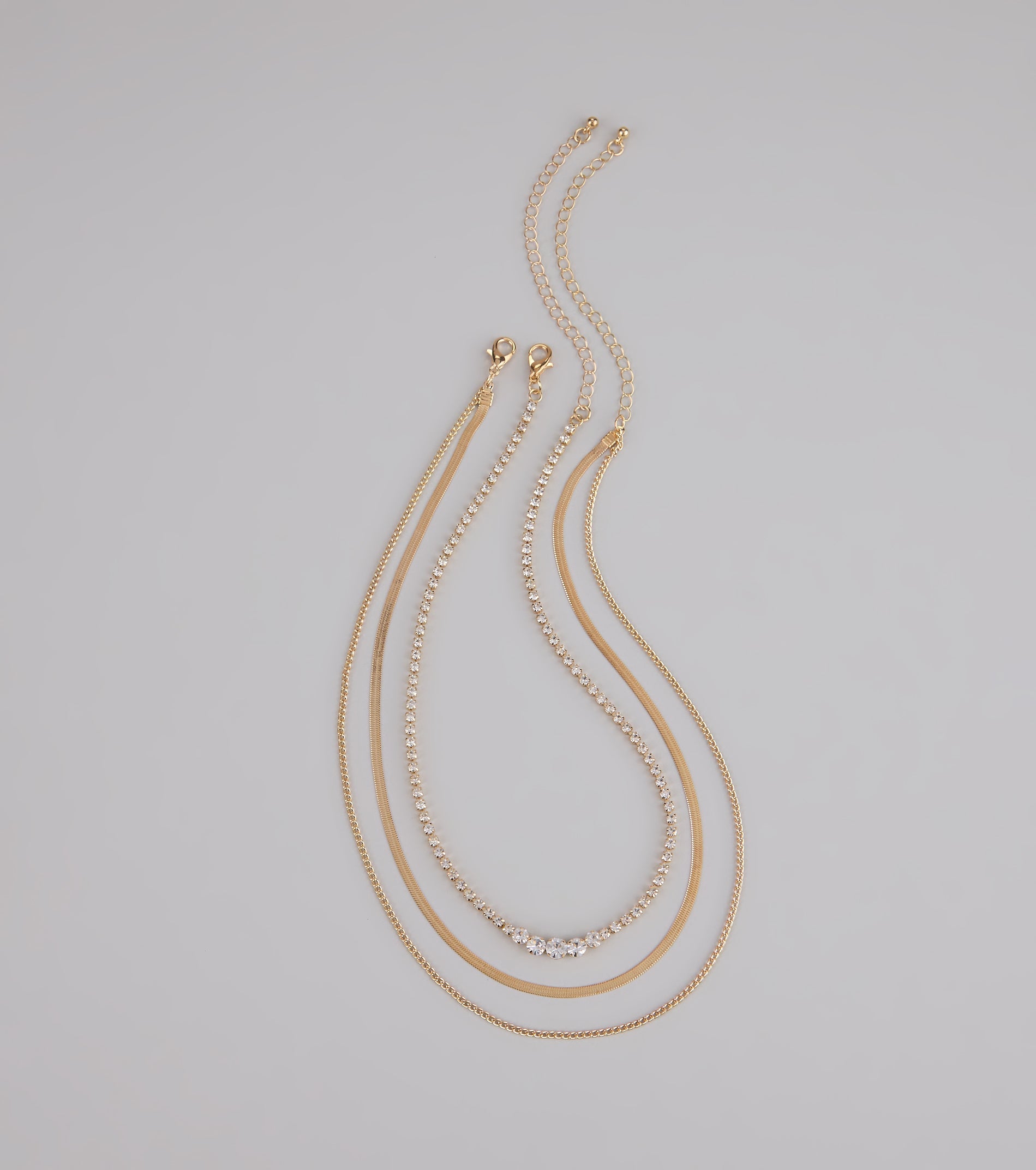 Keep It Sparkling Layered Necklace Set