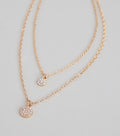 Double The Sparkle Layered Necklace