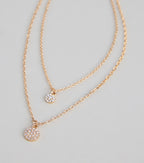 Double The Sparkle Layered Necklace