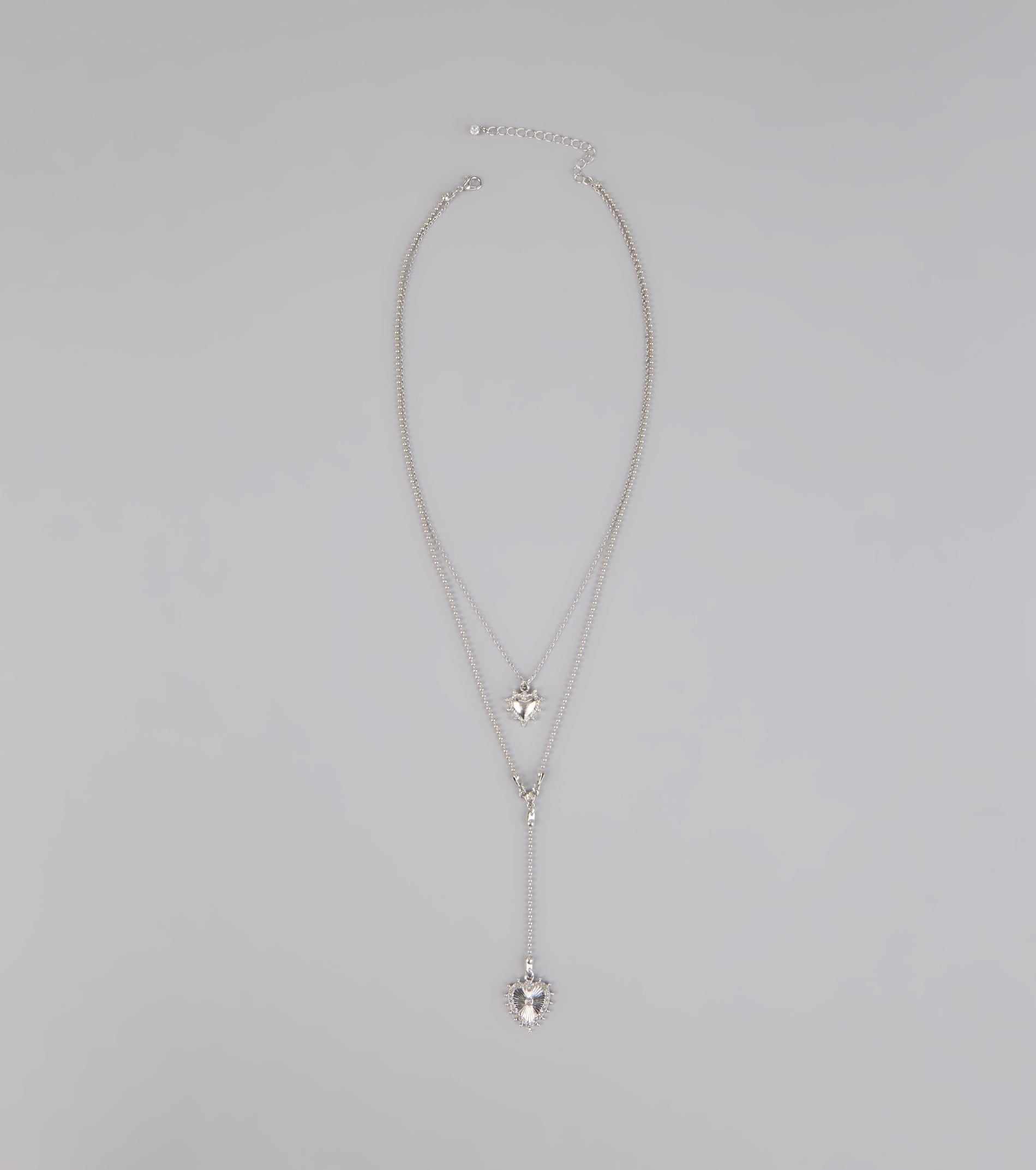 Double the Love Charm Necklace