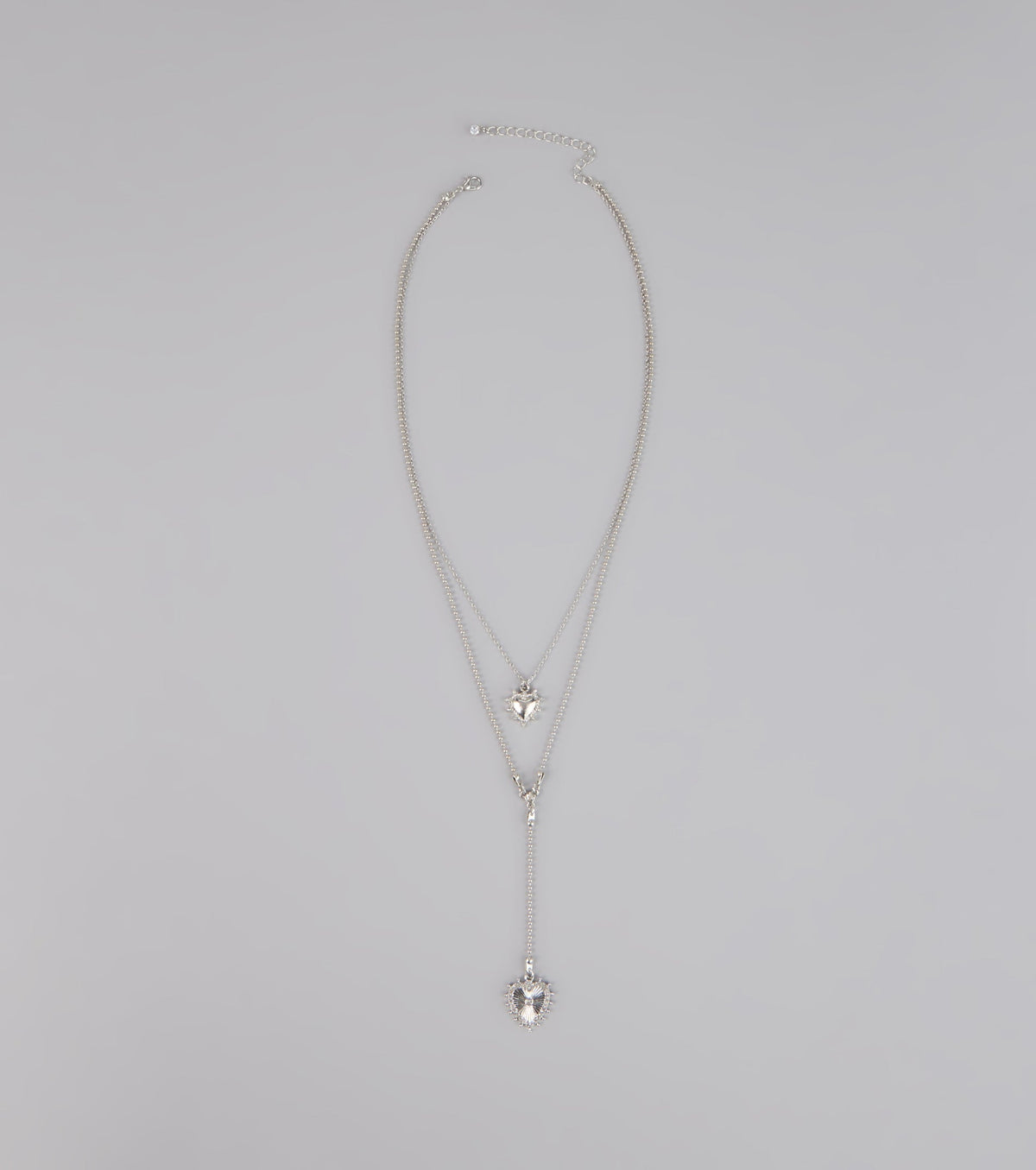 Double the Love Charm Necklace