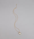 Time After Time Heart Watch Necklace