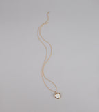 Time After Time Heart Watch Necklace