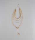 Golden Hour Drop Chain Necklace