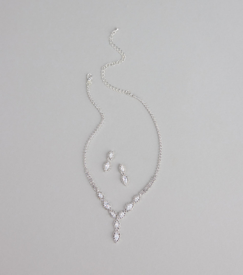 Forever Glow Cubic Zirconia Jewelry Set