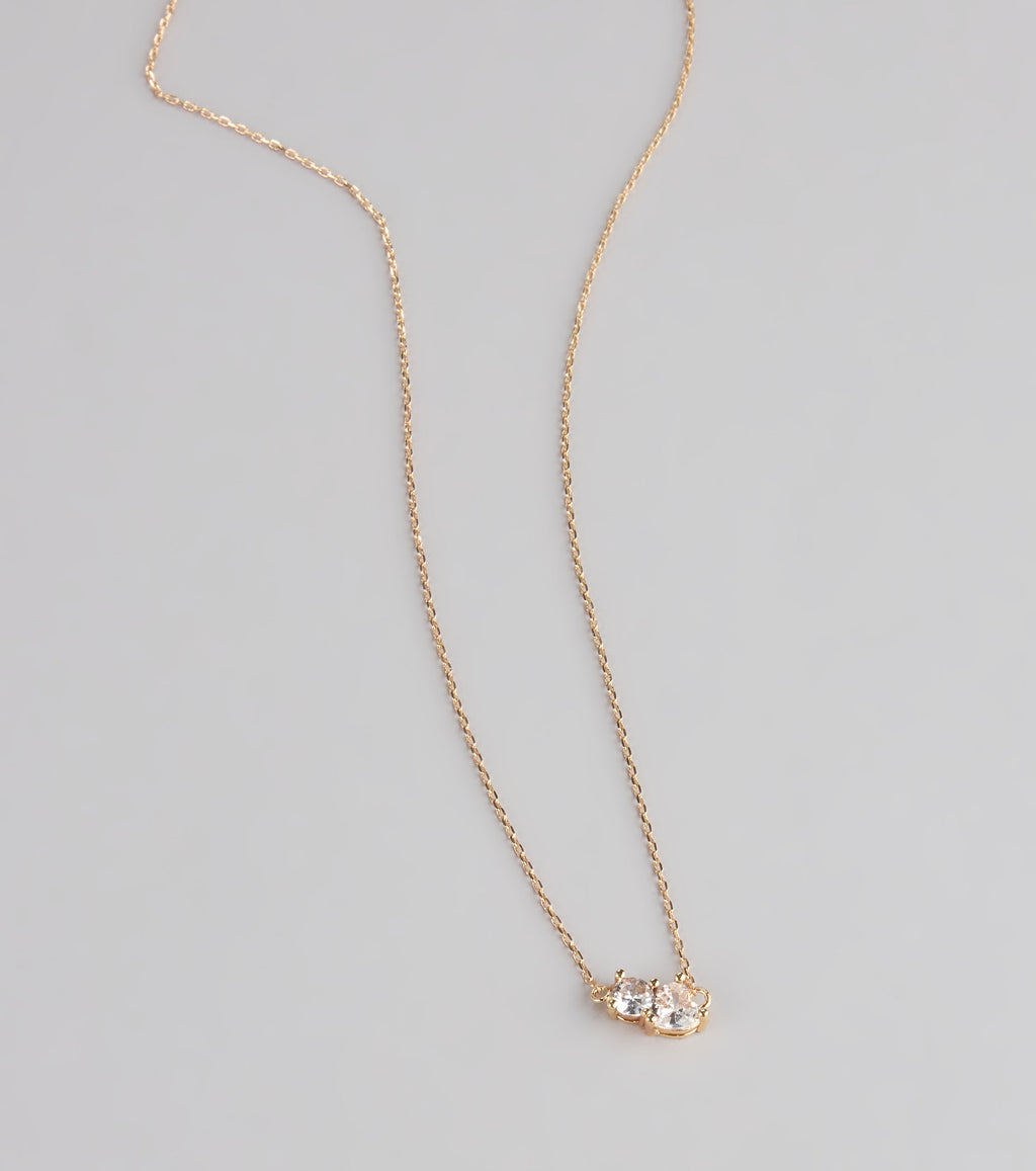 Sweet Spark Dainty Heart Necklace