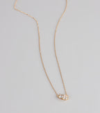 Sweet Spark Dainty Heart Necklace