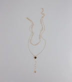 Effortlessly Elevated Layered Lariat Necklace