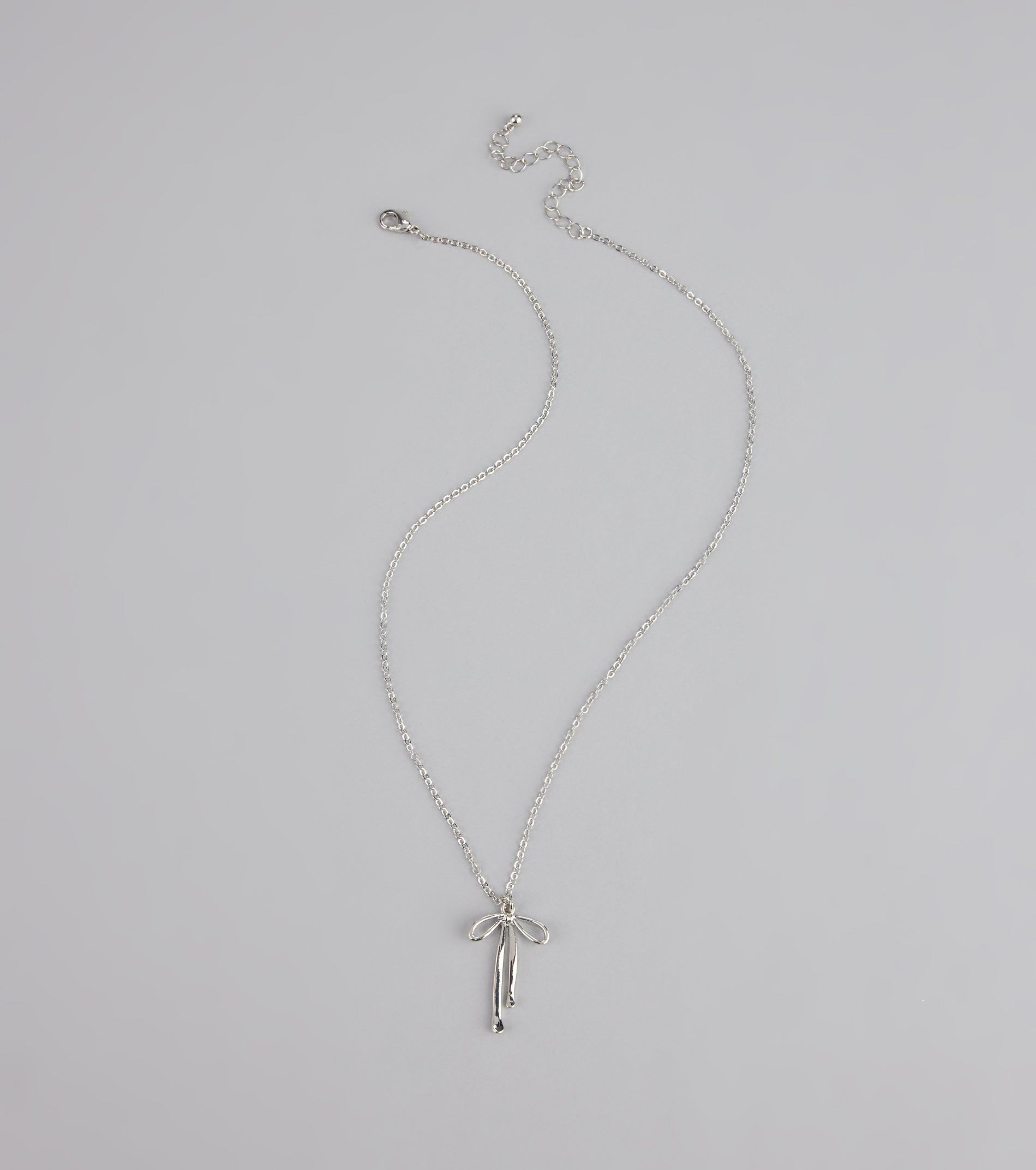 Sweet Thing Bow Charm Necklace